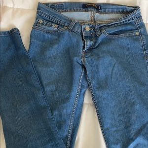 Low rise jeans